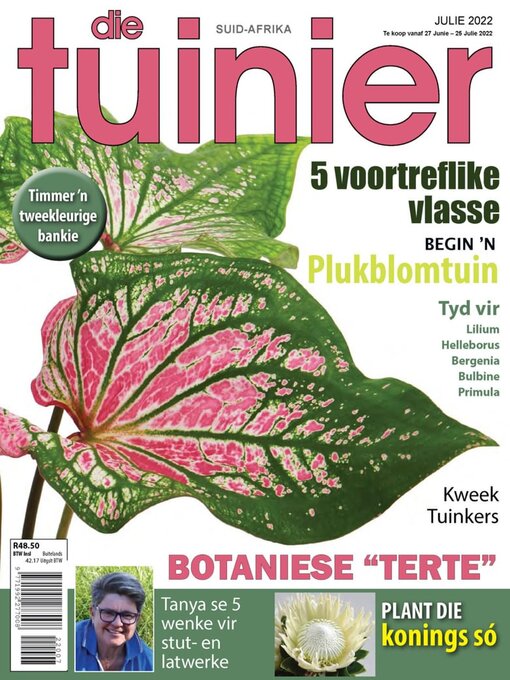 Cover image for Die Tuinier Tydskrif: Jul 01 2022